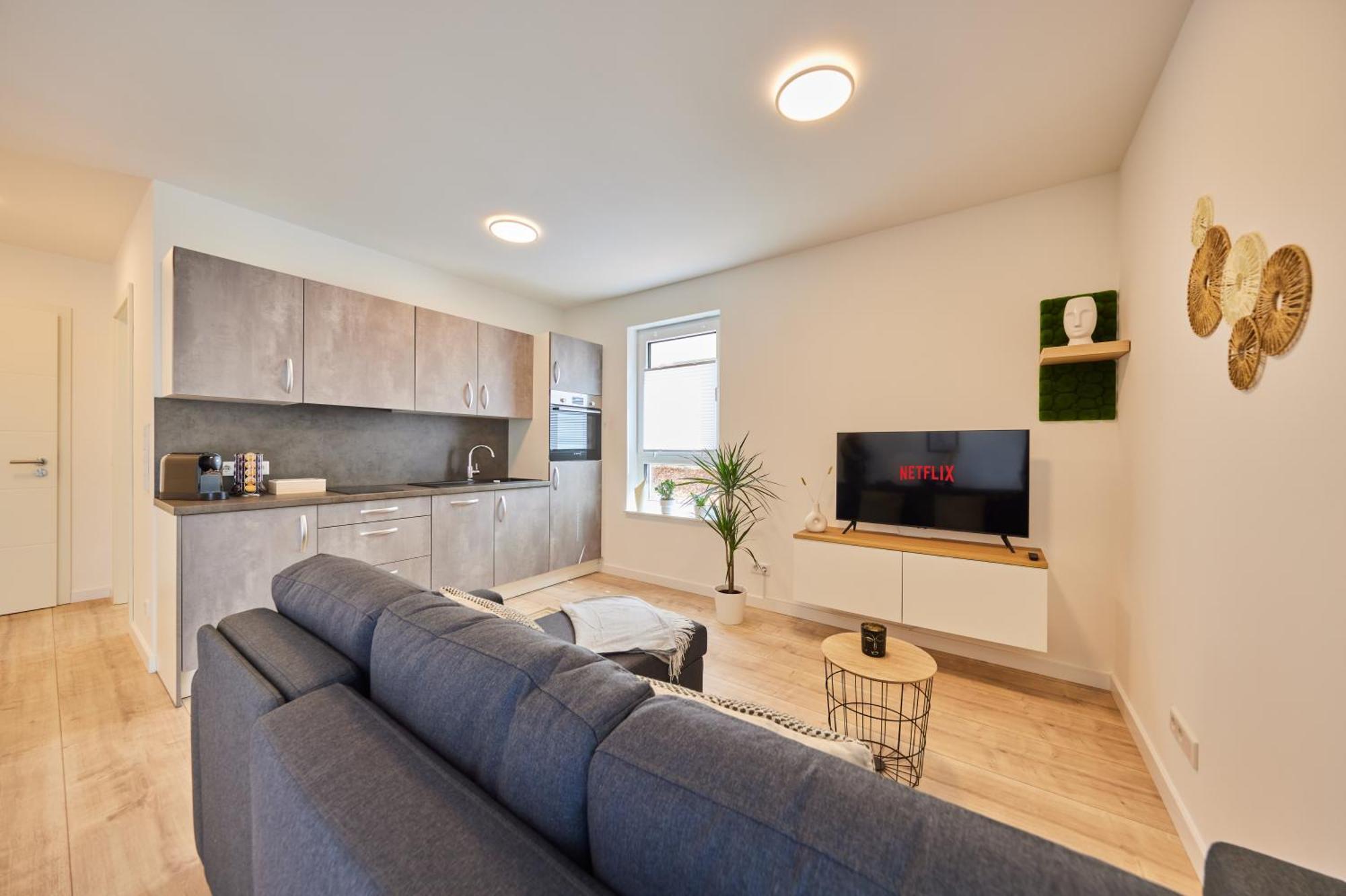Apartment Homeme 2 I Zentral I Netflix I Kueche I Parkplatz I Kliniknah Bad Oeynhausen