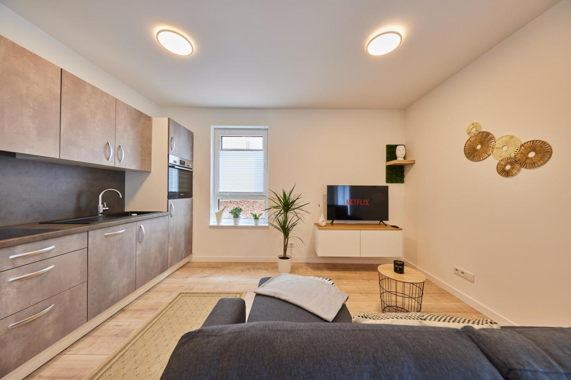 Apartment Homeme 2 I Zentral I Netflix I Kueche I Parkplatz I Kliniknah